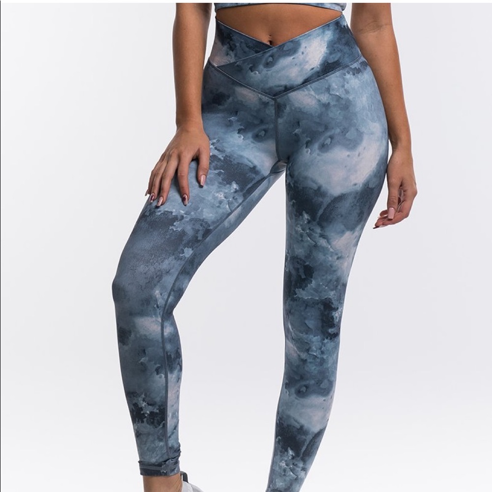 Echt blue/gray leggings